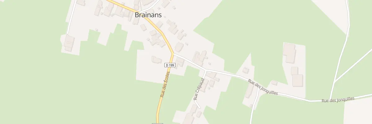 Plan du 5014 Rue des Jonquilles à Brainans