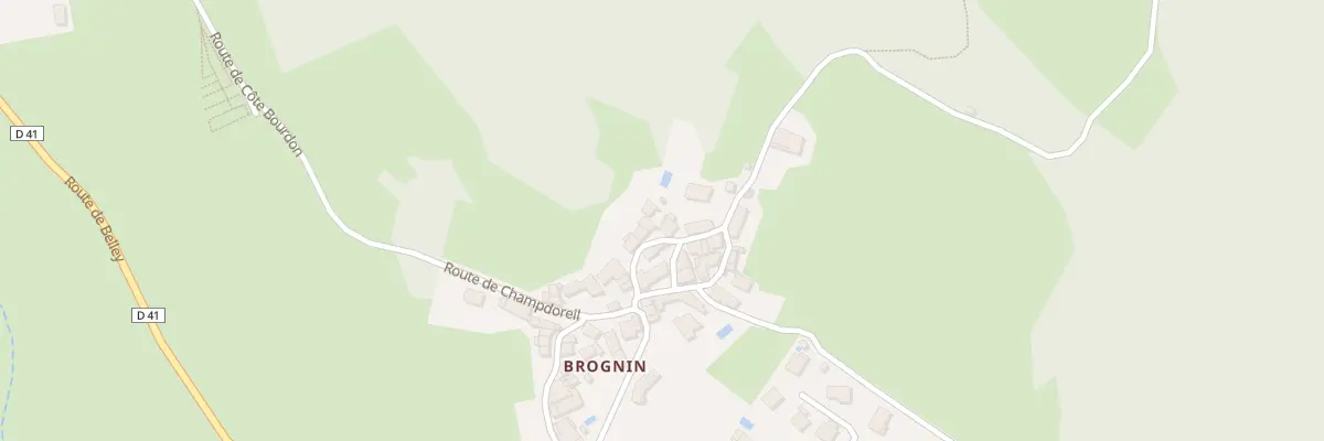 Plan du 5058 Brognin à Saint-Germain-les-Paroisses