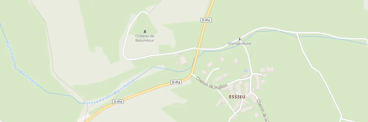 Plan du 5145 Grange Neuve à Saint-Germain-les-Paroisses