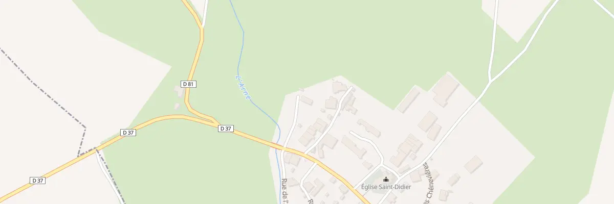 Plan du 2 Imp Sainte Reine à Lavans-lès-Dole