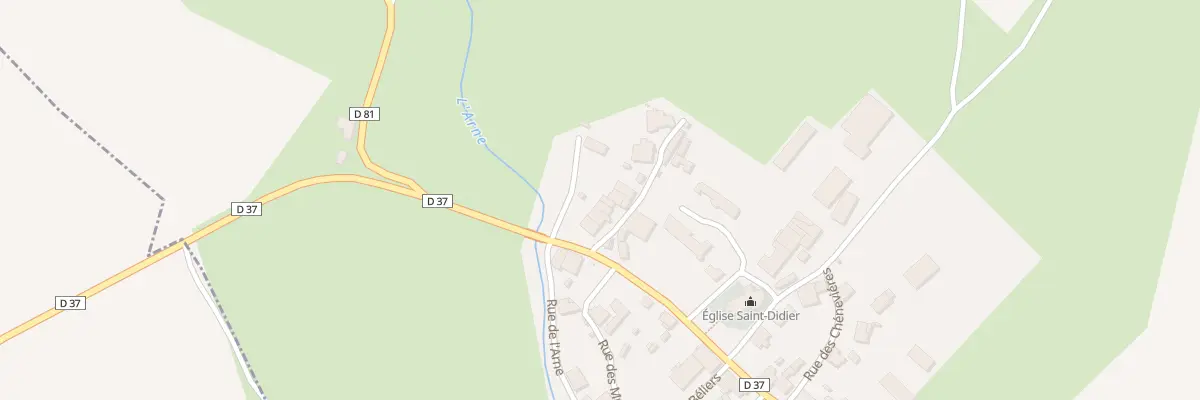 Plan du 3 Rue des Rosiers à Lavans-lès-Dole