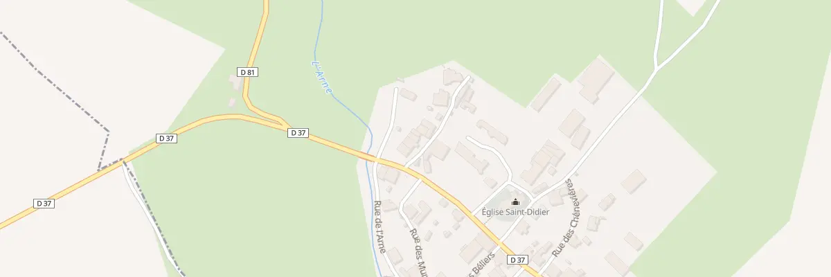 Plan du 1B Rue des Rosiers à Lavans-lès-Dole