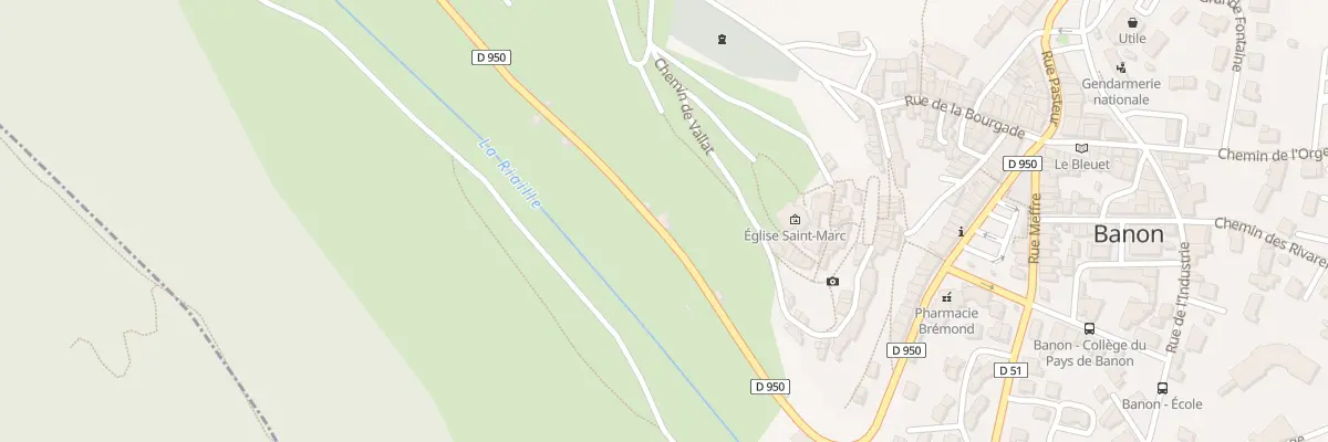 Plan du 384 Av Angeline Branzeau à Banon