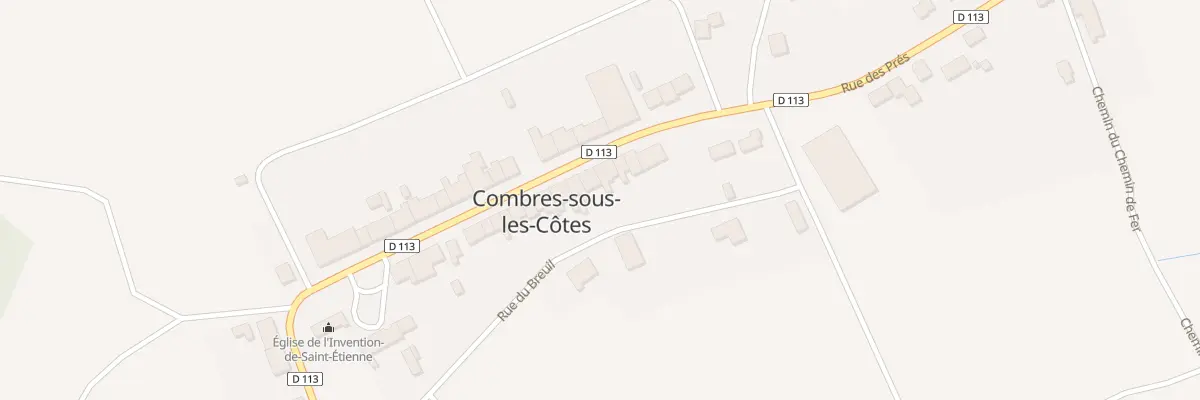 Plan du 15 Rue Maurice Genevoix à Combres-sous-les-Côtes