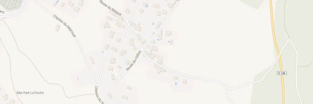 Plan du 717 Rte du Massot à Coublevie