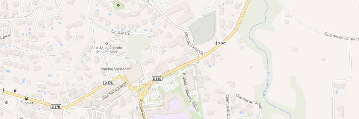 Plan du 9044 Che de la Tuiliere Cd 56 à Rousset