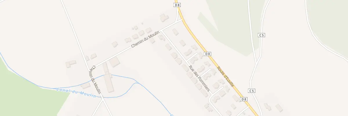 Plan du 29 Rue des Pommiers à Euville