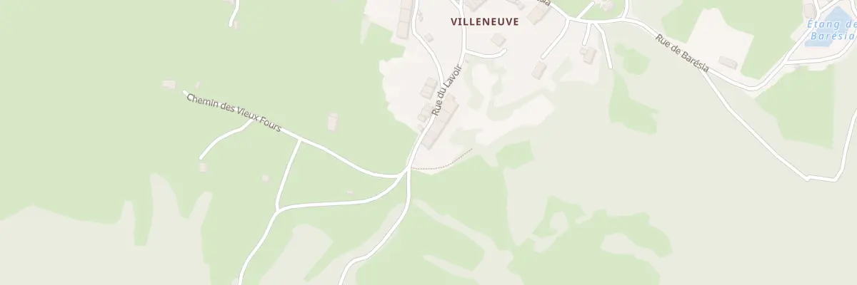 Plan du 11 Rue du Lavoir Villeneuve à Sarrogna