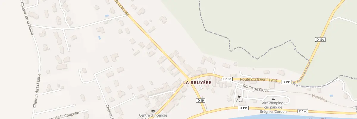 Plan du 5141 La Bruyere à Brégnier-Cordon