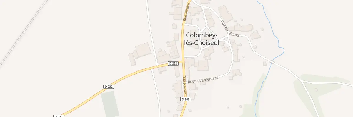 Plan du 17 Rue de la Mairie à Colombey Ch à Breuvannes-en-Bassigny