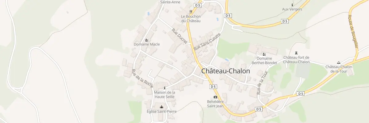 Plan du 4 Rue de l’Église à Château-Chalon