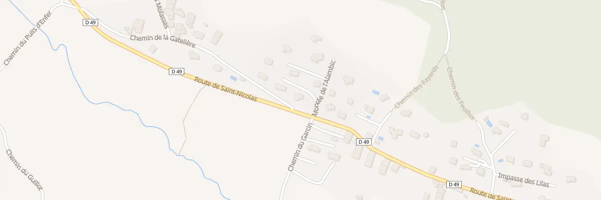 Plan du 1 Lot la Gatelière à Saint-Étienne-de-Crossey