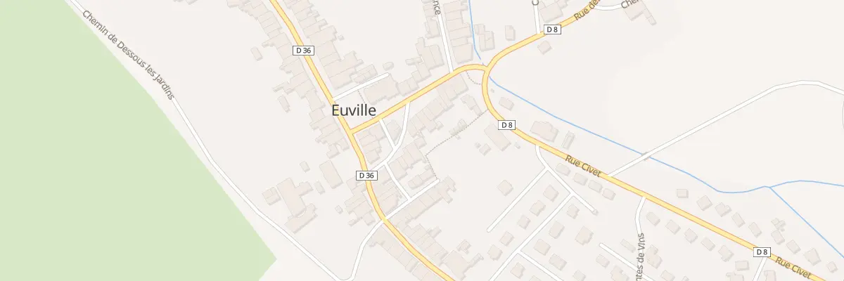 Plan du 12 Rue Mathelin à Euville