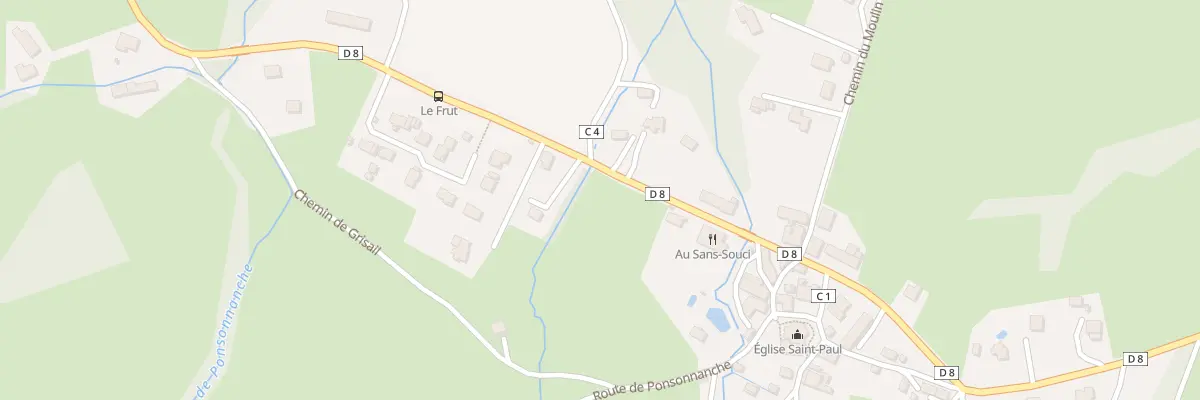 Plan du 42 Imp des Cigognes à Saint-Paul-lès-Monestier