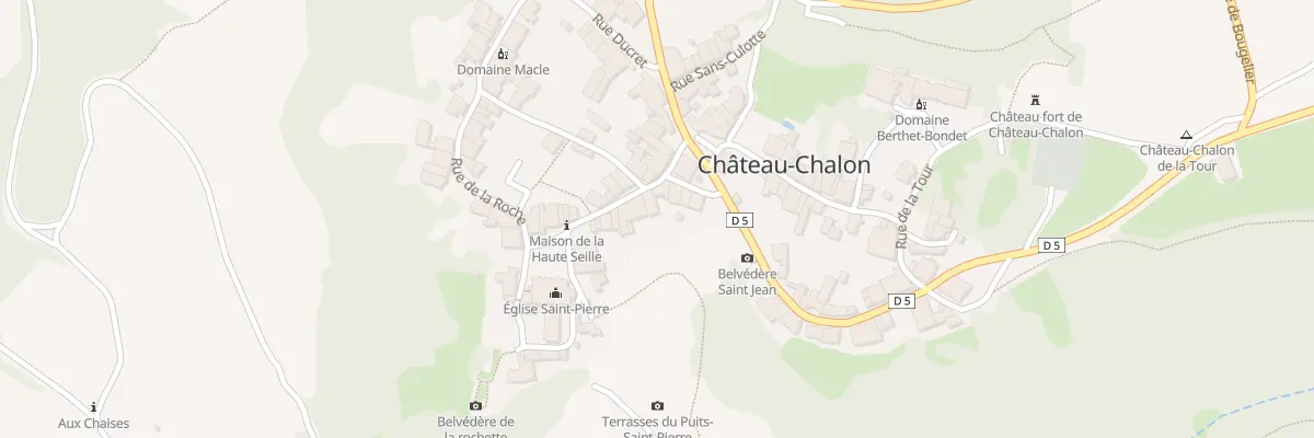 Plan du 5047 Rue de l’Église à Château-Chalon