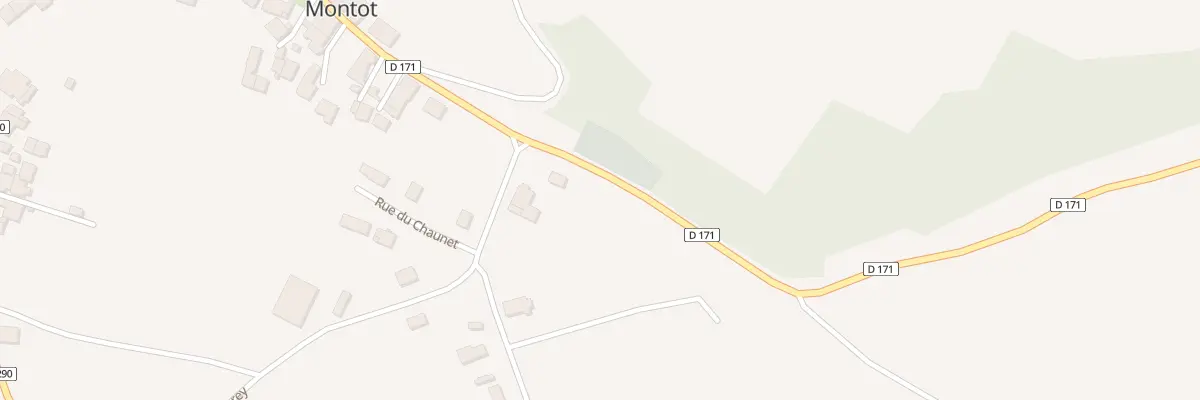 Plan du 40 Gr Grande Rue à Montot