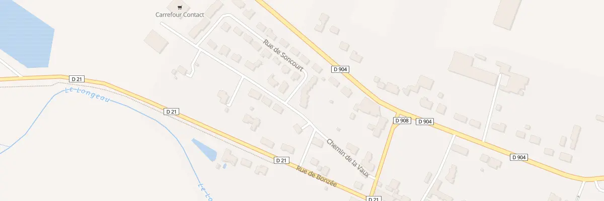 Plan du 5 Rue de Soncourt à Fresnes-en-Woëvre