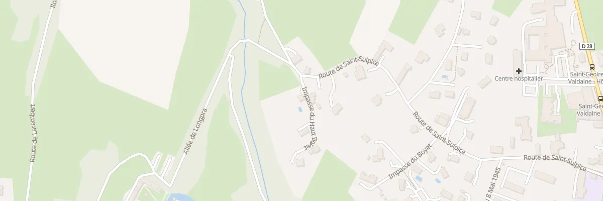 Plan du 20 Imp du Haut Boyet à Saint-Geoire-en-Valdaine
