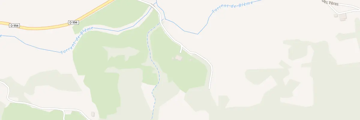 Plan du 255 Che de la Cheynie à L’Épine