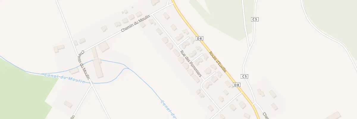 Plan du 19 Rue des Pommiers à Euville