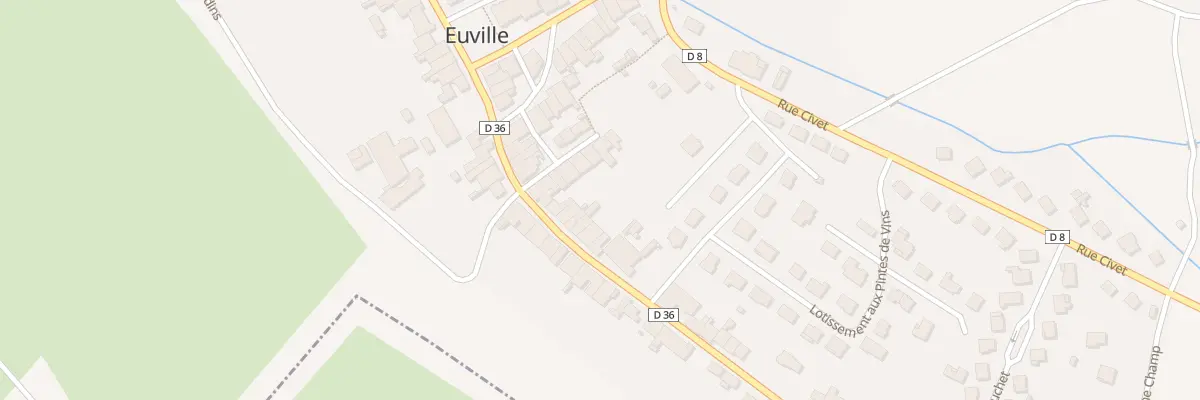 Plan du 24 Rue Jeanne d’Arc à Euville