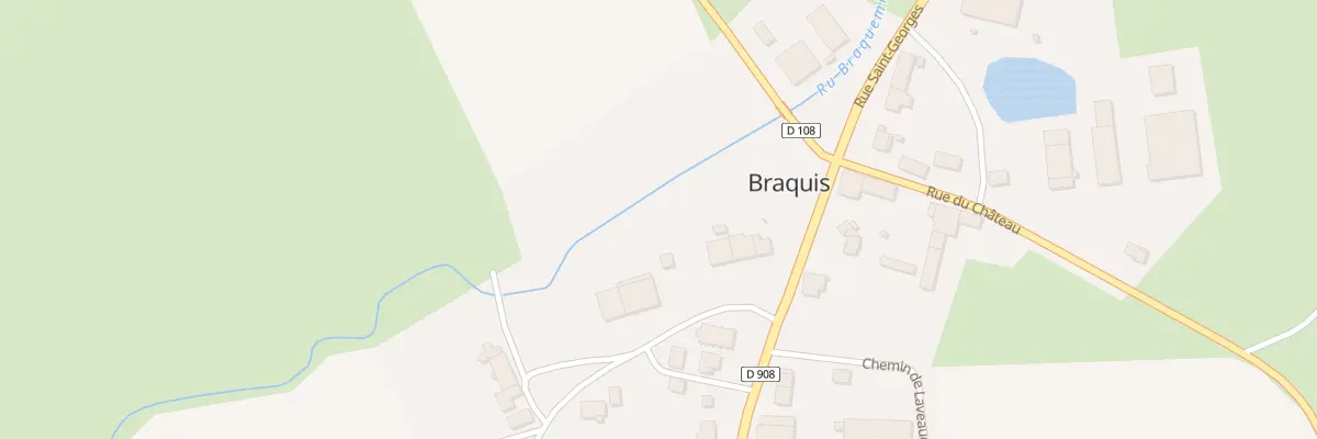 Plan du 10 Rue de l’Eglise à Braquis
