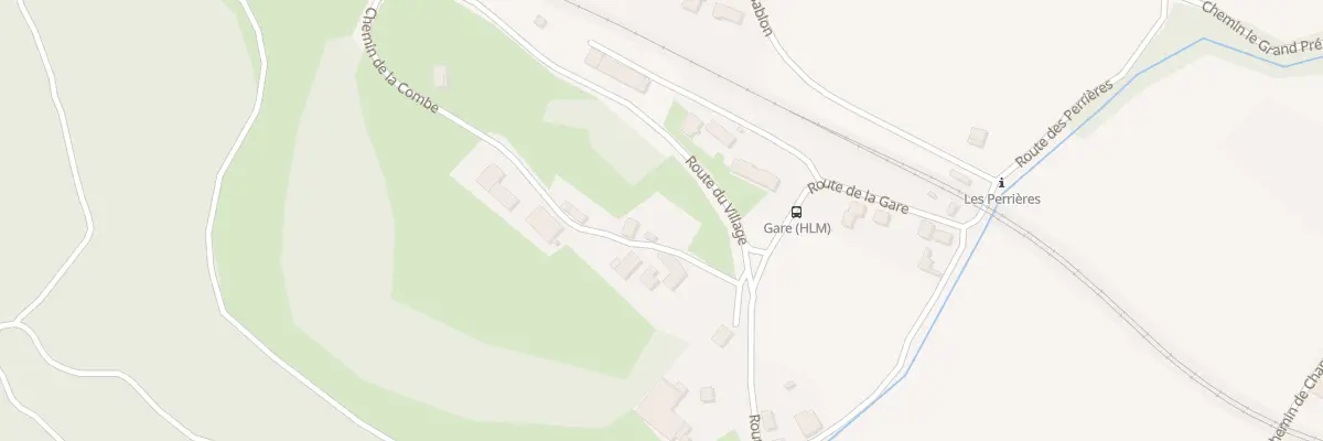 Plan du 175 Che de la Combe à Pressins
