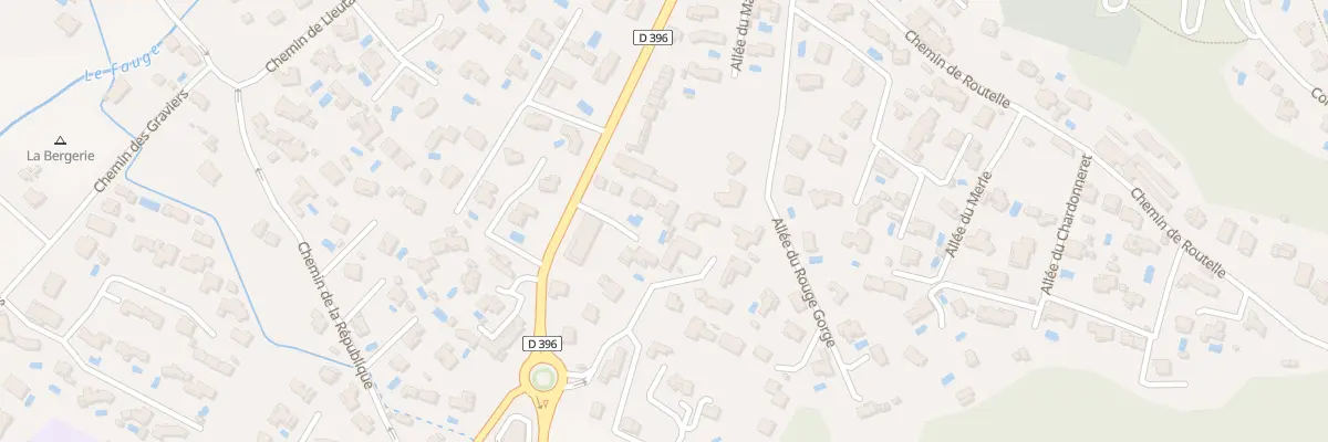 Plan du 445 Av de la 1 Division Blindee à Gémenos