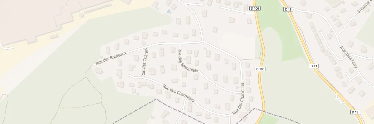 Plan du 47 Rue des Mesanges à Oyonnax