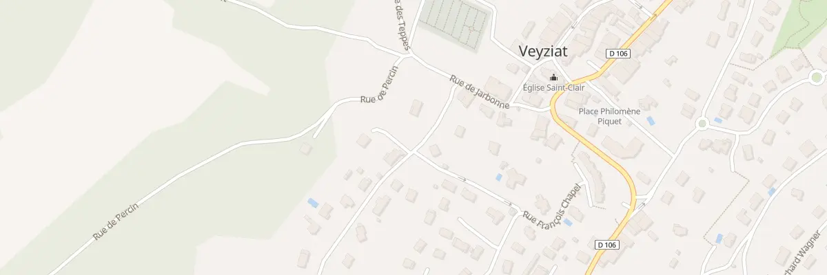 Plan du 70 Rue de la Paillette à Oyonnax