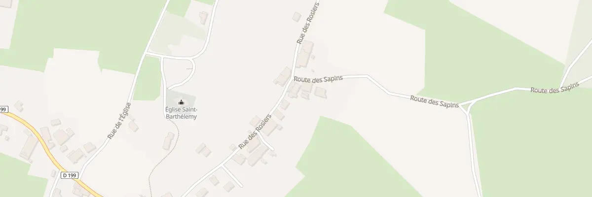 Plan du 24 Rue des Rosiers à Brainans