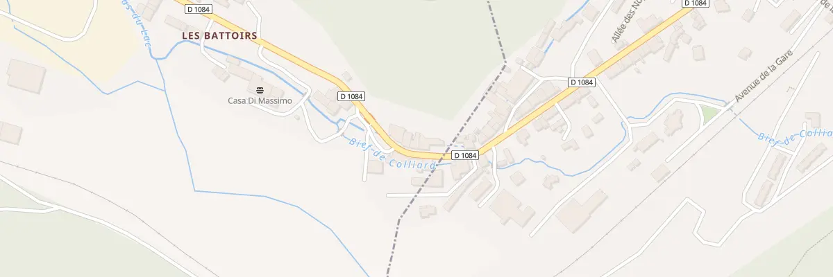 Plan du 27 Rue des Battoirs à Nantua
