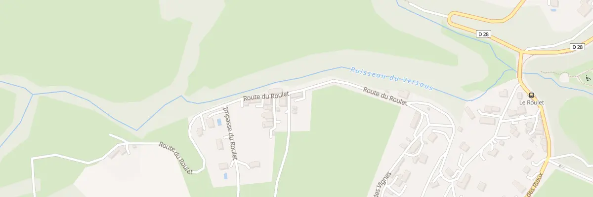 Plan du 601 Rte du Roulet à Saint-Geoire-en-Valdaine