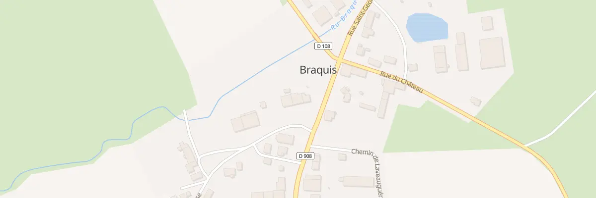 Plan du 4 Rue de l’Eglise à Braquis