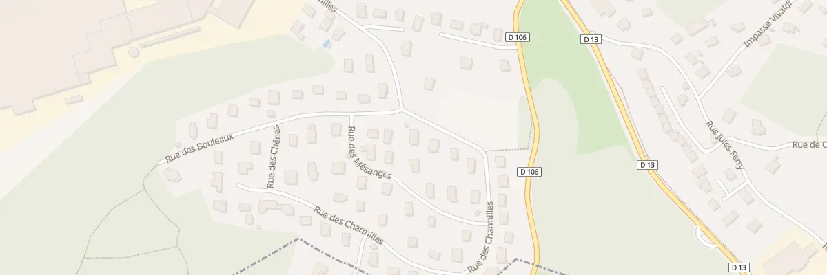 Plan du 284 Rue des Charmilles à Oyonnax