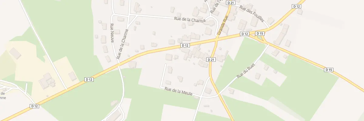 Plan du 21 Rue Principale à Chaumercenne