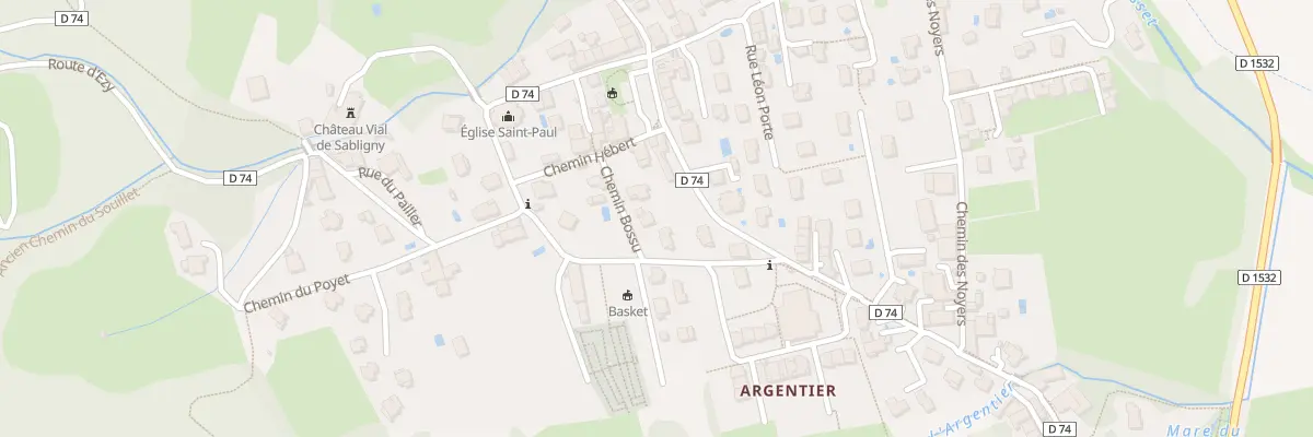 Plan du 32 Cc Chemin Bossu à Noyarey