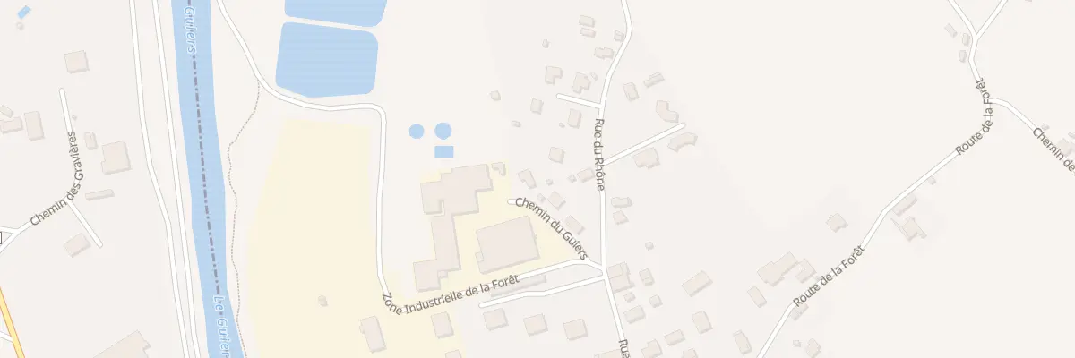 Plan du 645 Rue du Rhône à Saint-Genix-les-Villages