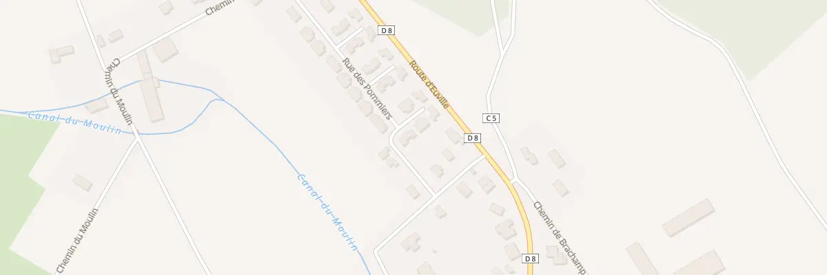 Plan du 4 Rue des Pommiers à Euville