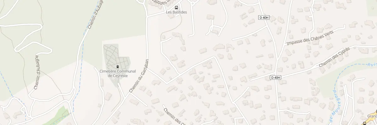 Plan du 20 Che des Gabrielles à Ceyreste