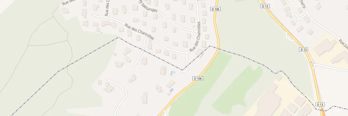 Plan du 567 Rue des Charmilles à Oyonnax
