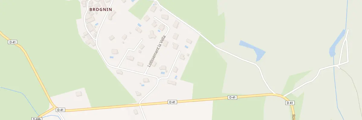 Plan du 5181 Brognin à Saint-Germain-les-Paroisses