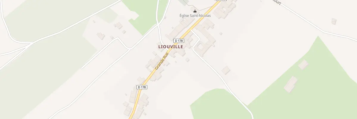 Plan du 14 Gr La Grande Rue à Apremont-la-Forêt