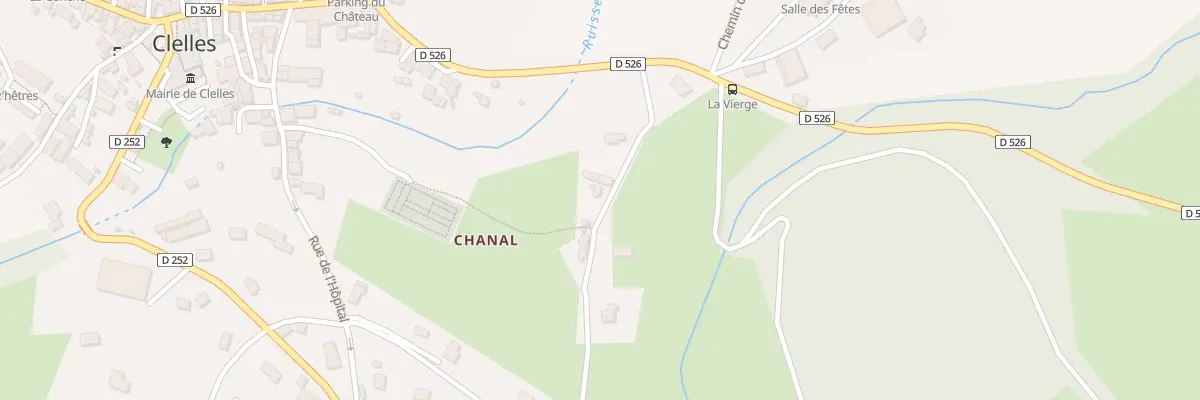 Plan du 116 Rue du Pavillon à Clelles