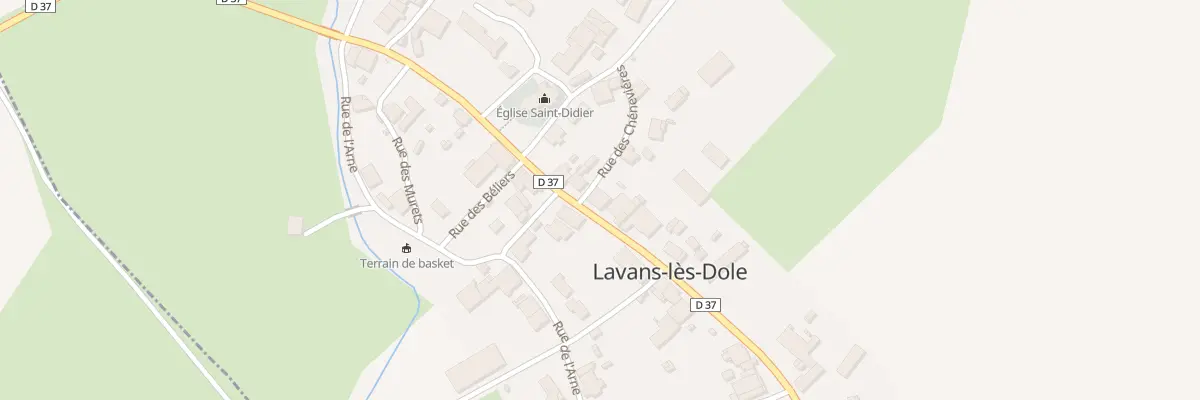 Plan du 18 Rue du Four Banal à Lavans-lès-Dole