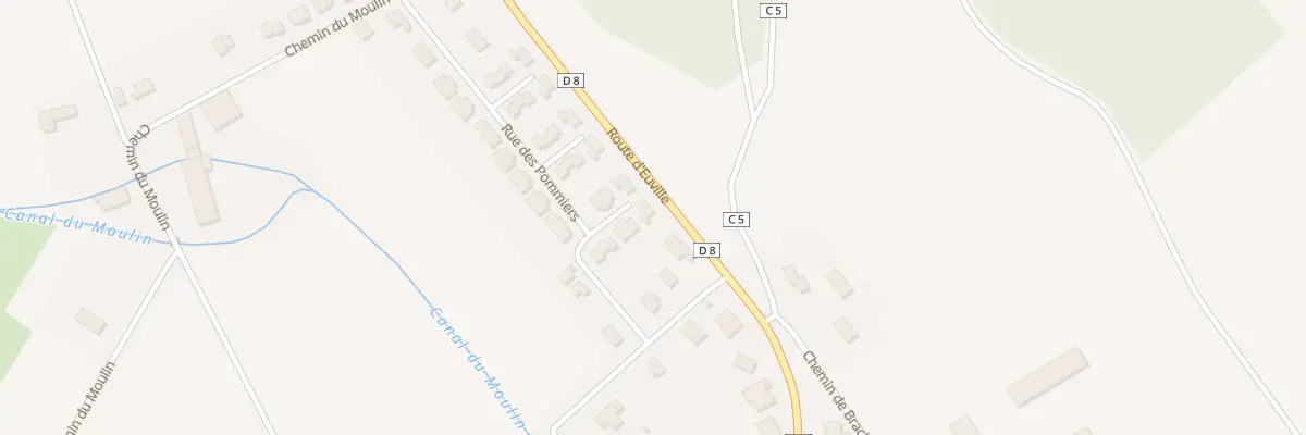 Plan du 10 Rue des Pommiers à Euville