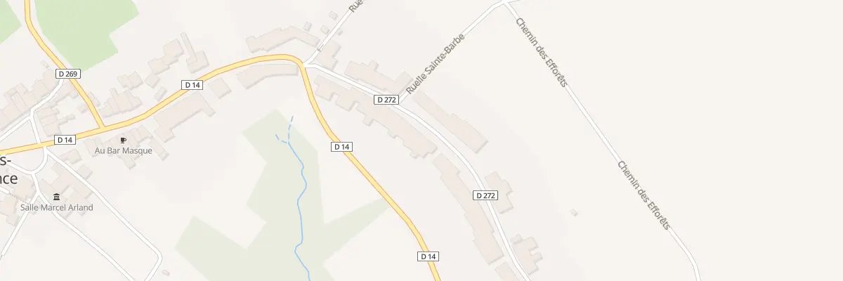 Plan du 24 Rue Sainte Barbe à Varennes-sur-Amance