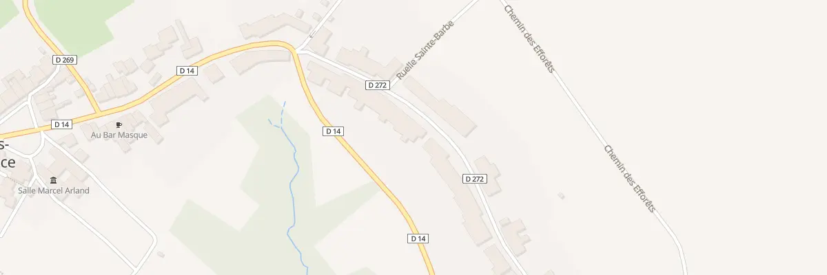 Plan du 26 Rue Sainte Barbe à Varennes-sur-Amance