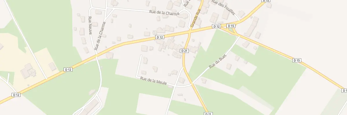 Plan du 34 Grande Rue à Chaumercenne