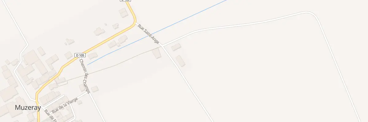 Plan du 3 Rue Saint Ange à Muzeray